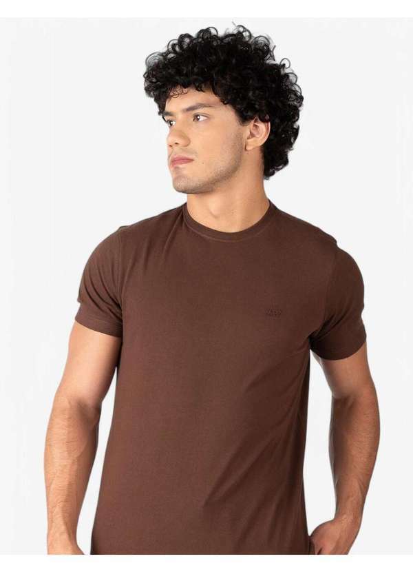 Aeropostale - Camiseta Manga Curta Masculina A87 Aéropostale - Marrom