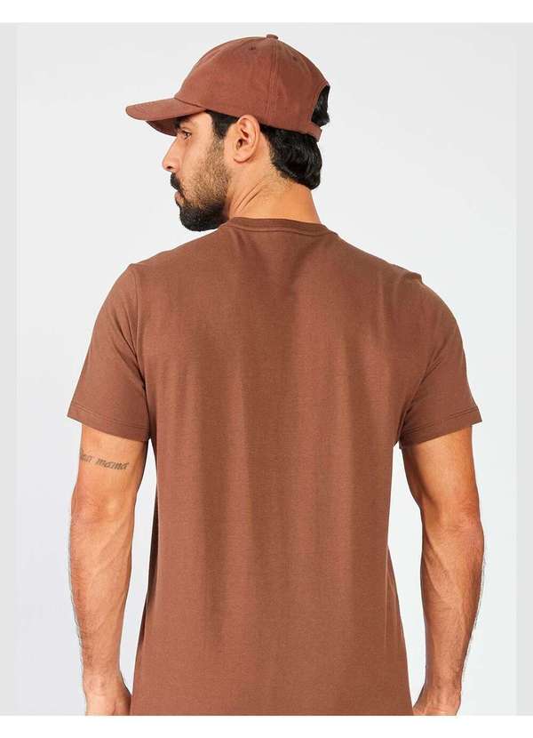 Aeropostale - Camiseta Manga Curta Masculina A87 Aéropostale - Marrom