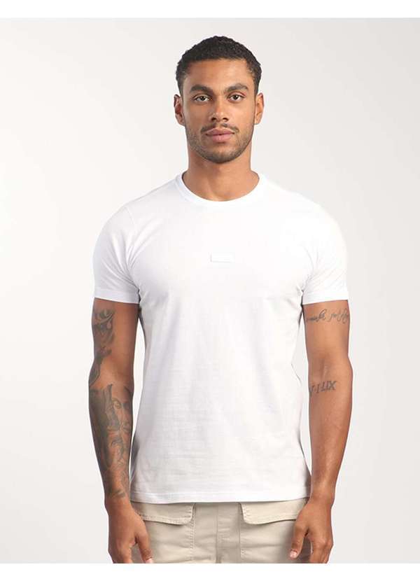 Aeropostale - Camiseta Manga Curta Masculina Aéropostale - Branco