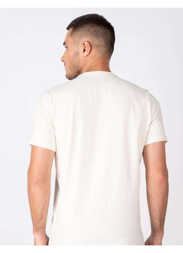 Aeropostale - Camiseta Manga Curta Masculina Silkada Aéropostale - Creme 2