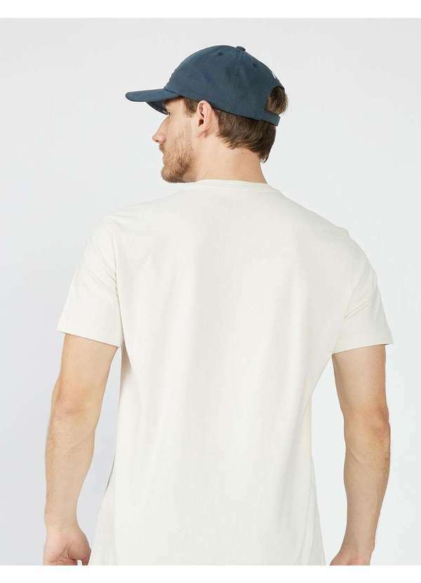 Aeropostale - Camiseta Manga Curta Masculino Aéropostale - Creme