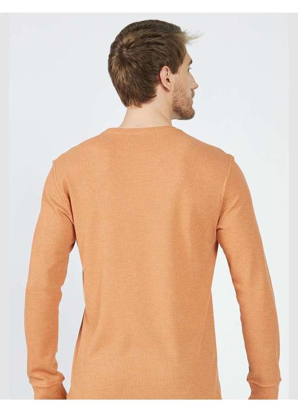 Aeropostale - Camiseta Manga Longa Masculino Surplus Aéropostale - Marrom 2