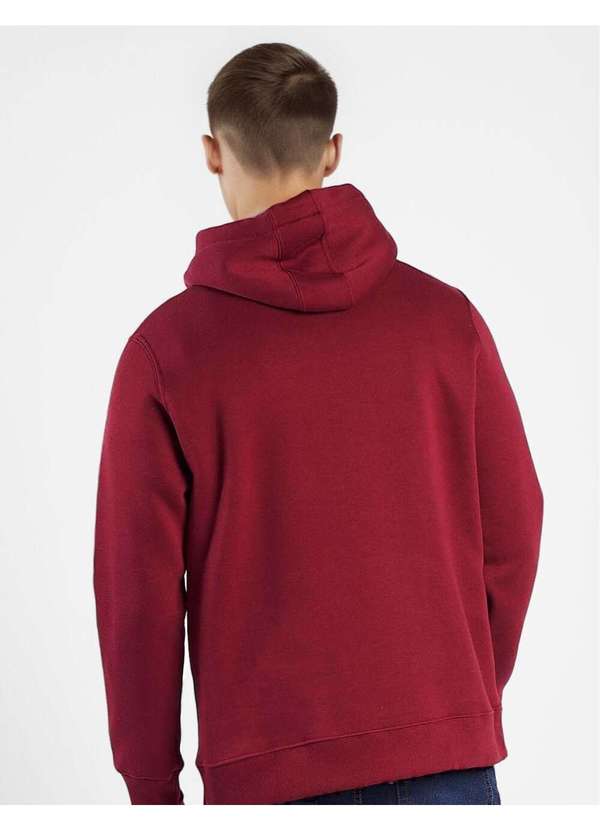 Aeropostale - Blusa Moletom Masculina Fechada Aéropostale - Bordô 3