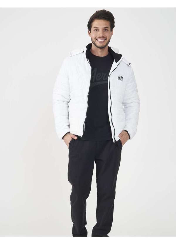 Aeropostale - Jaqueta Masculina Aéropostale - Branco 3