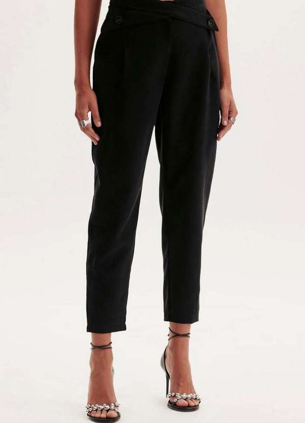 Amarante do Brasil - Calça Carrot Alfaiataria Amarante Preto 2