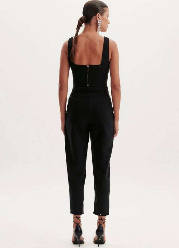 Amarante do Brasil - Calça Carrot Alfaiataria Amarante Preto 4