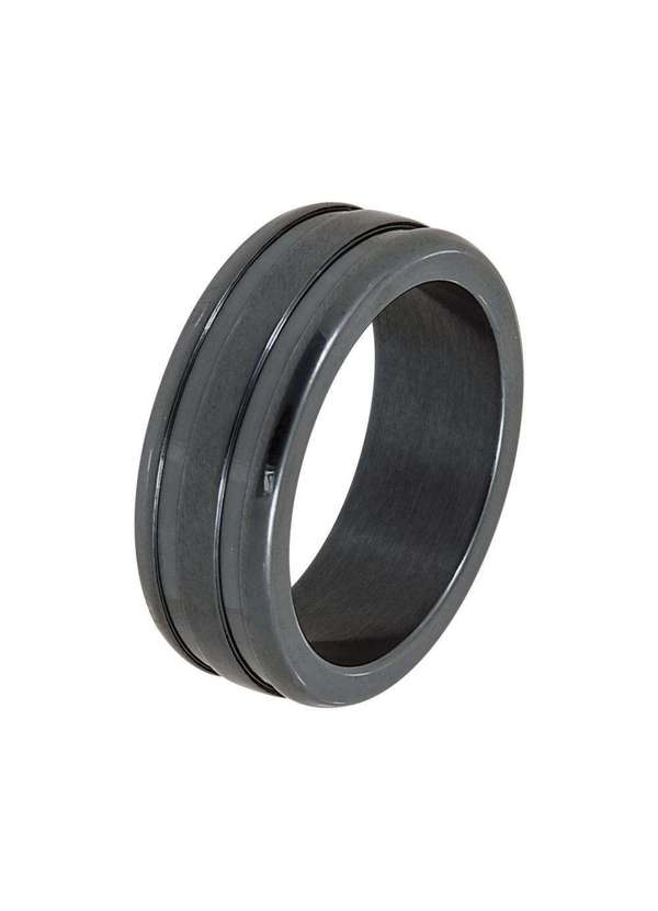 Convex - Aliança de Aço Eros 8mm Ultra Ipo Prata