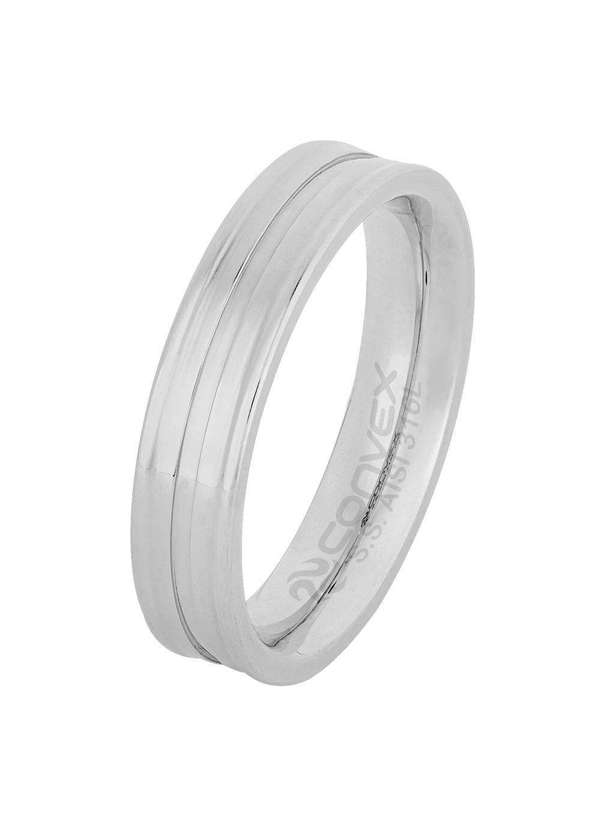 Convex - Aliança de Namoro Dyo 5mm Prata