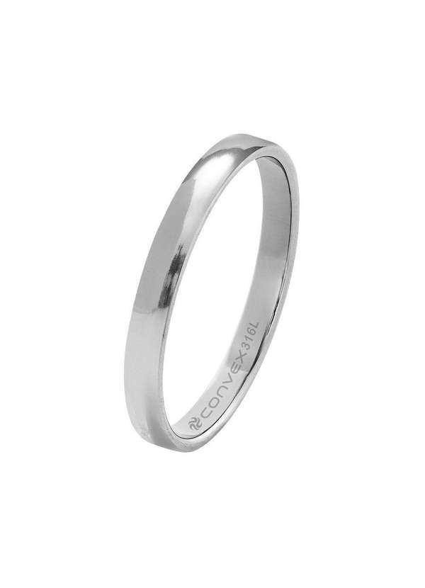 Convex - Aliança de Namoro Slim Basic Abaul 2.95mm Prata