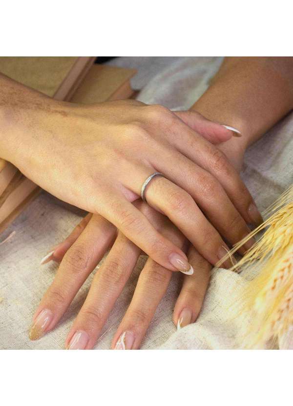 Convex - Aliança de Namoro Slim Shine 1.90mm Prata 3