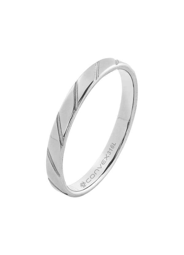 Convex - Aliança de Namoro Slim Special 2.95mm Prata