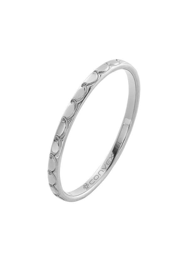Convex - Aliança de Namoro Slim Spiral 1.90mm Prata