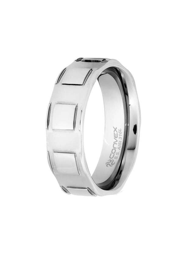 Convex - Aliança de Namoro Style 7mm Prata