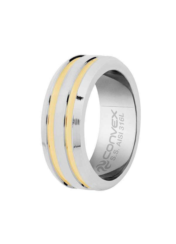 Convex - Aliança Eros 8mm Ipg Prata