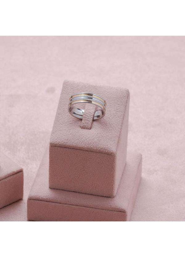 Convex - Aliança Hera 6.5mm com Ipg e Gtr Prata 2