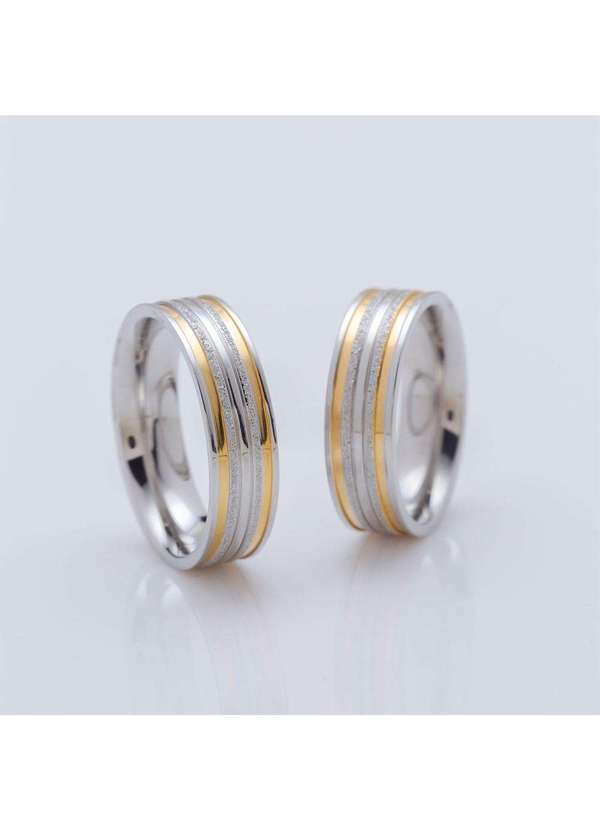 Convex - Aliança Hera 6.5mm com Ipg e Gtr Prata 3