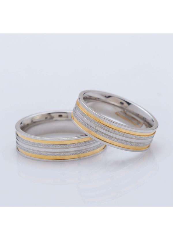 Convex - Aliança Hera 6.5mm com Ipg e Gtr Prata 4