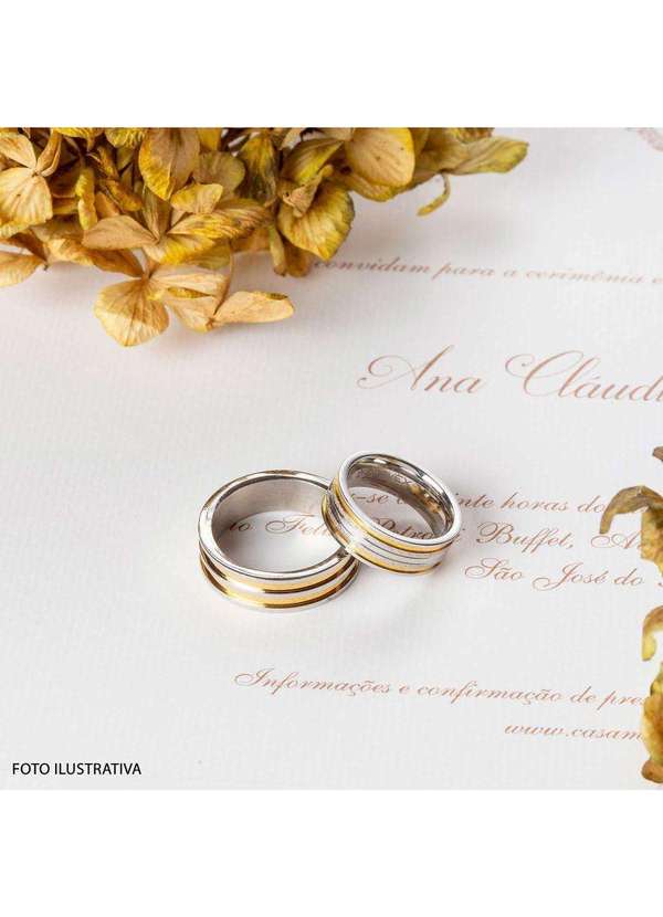 Convex - Aliança Hera 6.5mm com Ipg e Gtr Prata 7