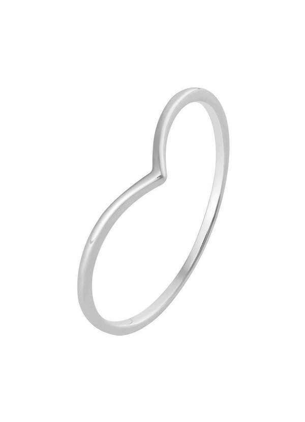 Convex - Anel de Prata Lari Basic Prata