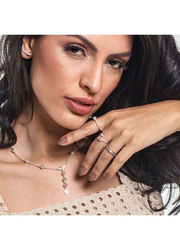 Convex - Par de Alianças de Aço Atena e Aton Prata 3