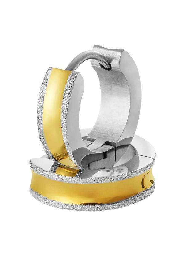 Convex - Brinco Aço Argola Pequeno com Ipg e Gtr 13x4mm Prata