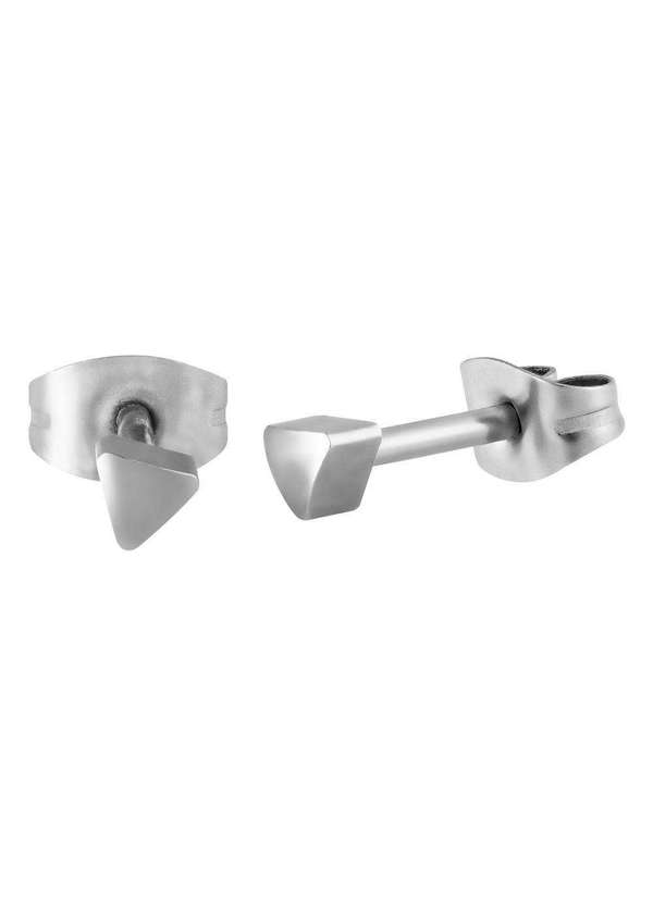 Convex - Brinco Aço Mini Triângulo Prata