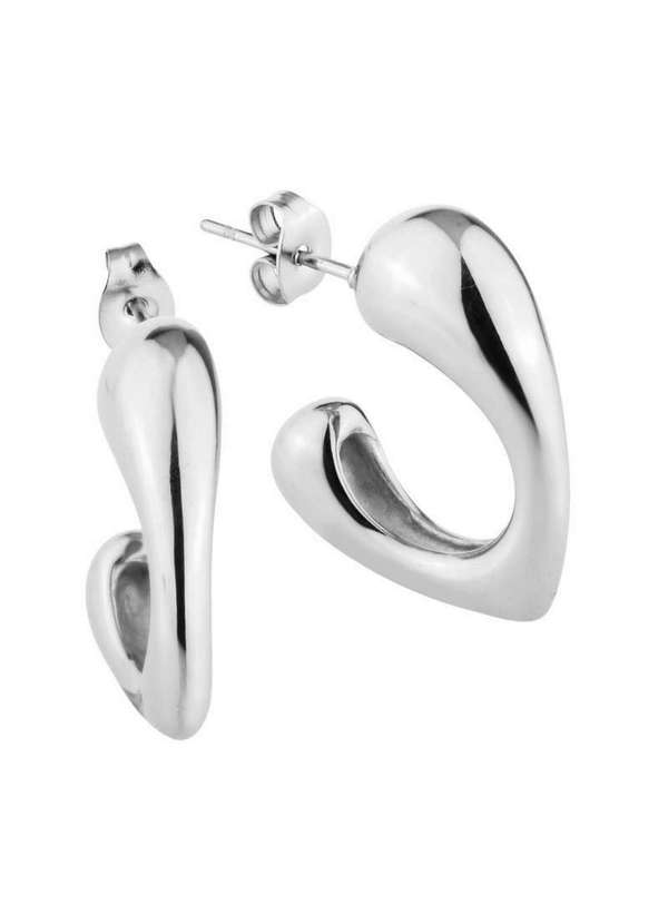 Convex - Brinco de Aço Argola Atitude 20mm Prata