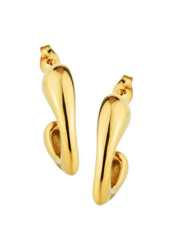 Convex - Brinco de Aço Argola Atitude Dourado Ipg 20mm Dourado 2