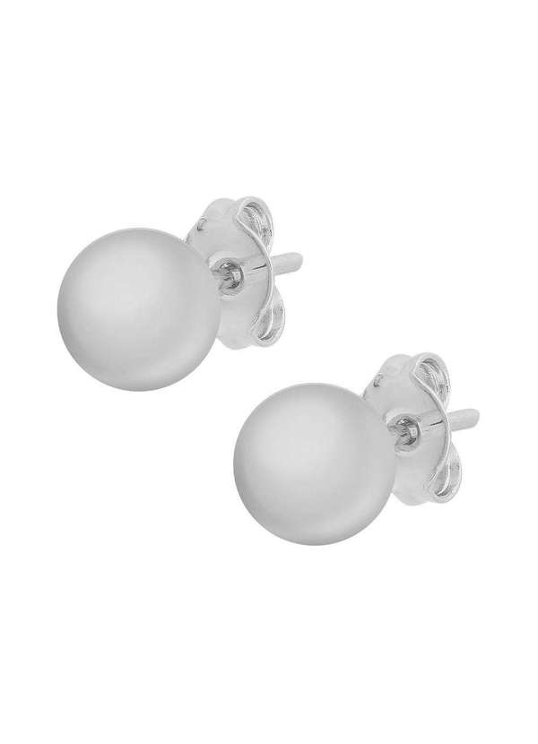 Convex - Brinco Prata Orb Bola 9mm Prata 2