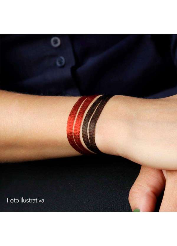 Convex - Colar Choker Malha Metalizada Alemã Preta 45cm. Preto 6