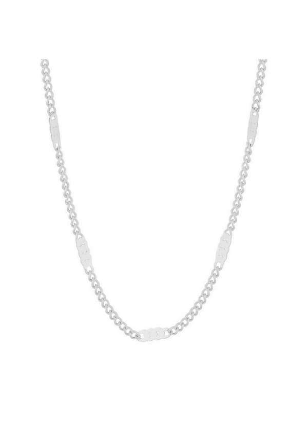 Convex - Colar de Aço Veneza Groumet 1.0mm 60cm Prata