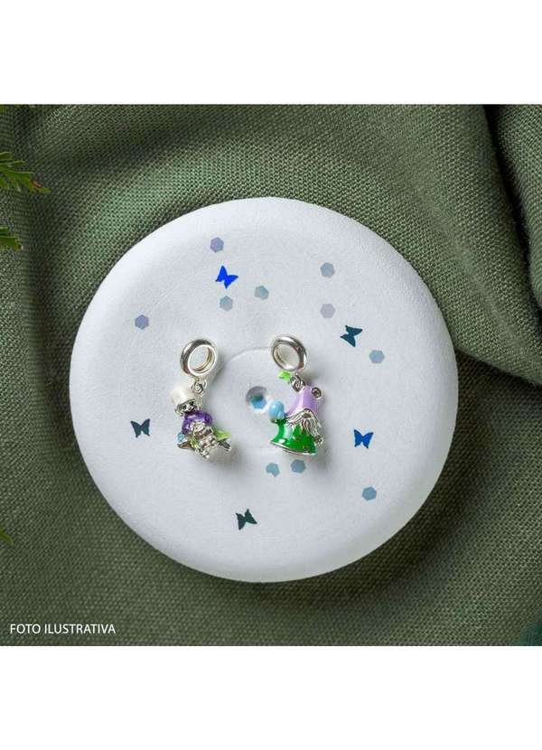 Convex - Colar do Signo de Touro Veneziana e Berloques de Prata e Resina. Prata 10