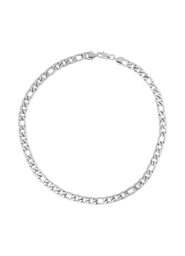 Convex - Corrente Aço Berloque 3x1 Laminada 8.50mm 50cm Prata