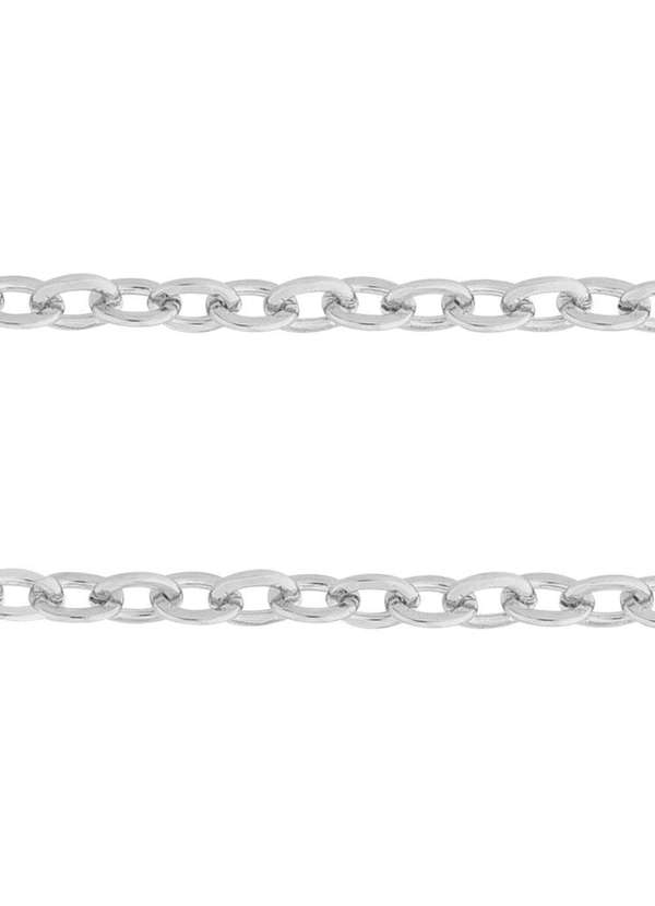 Convex - Corrente Aço Cartier Elos Ovais 1.85mm 45cm Prata 2