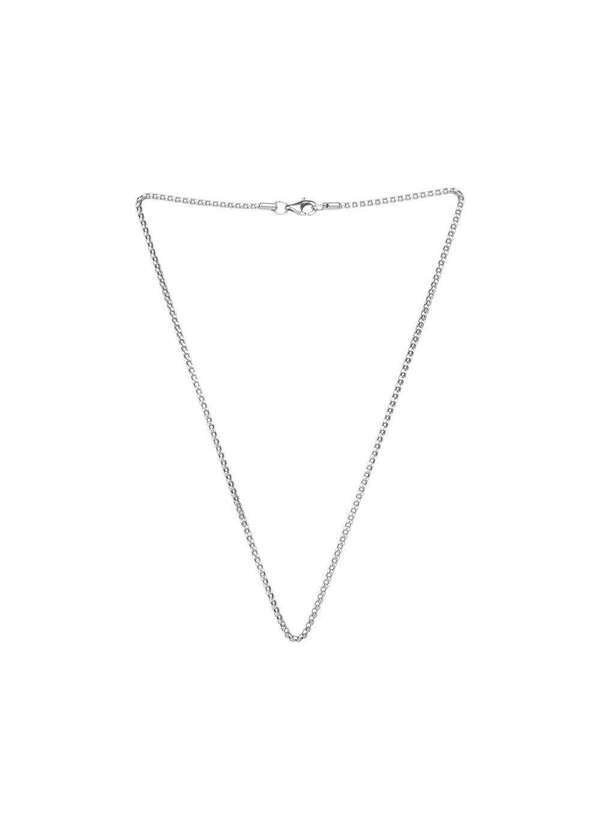 Convex - Corrente Aço Corea Fina 1.50mm 45cm Prata