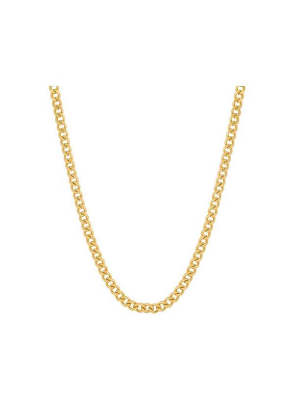 Convex - Corrente Aço Groumet 1.50mm 45cm Gold Ipg Dourado