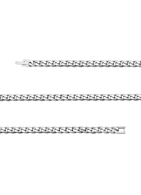 Convex - Corrente Aço Groumet Achatado 4.70mm 60cm Prata