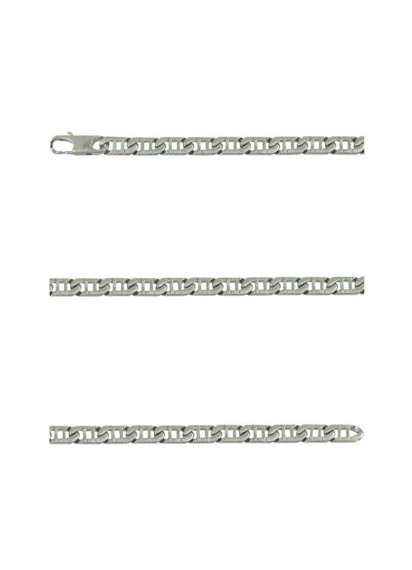 Convex - Corrente Aço Mariner Duplo 5.50mm 60cm Prata