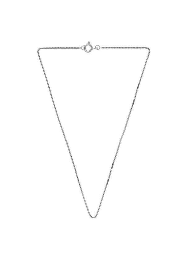 Convex - Corrente Prata Veneziana Fina 0.70mm 45cm Prata