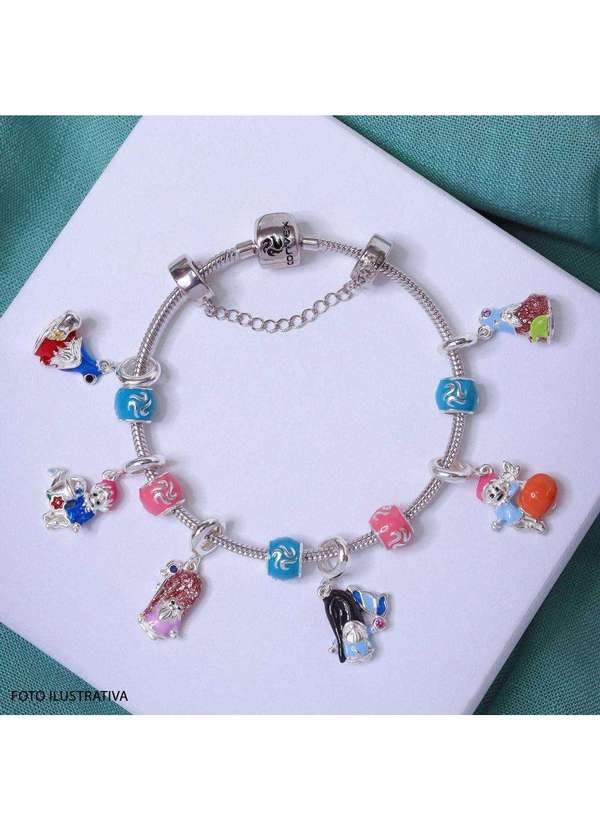 Convex - Berloque de Prata Duende Signo de Capricórnio Link com Resi Prata 7