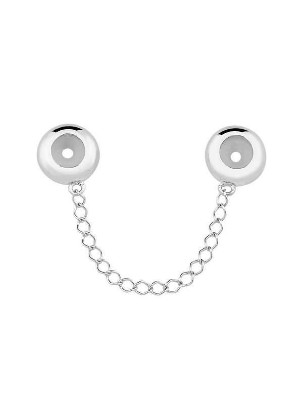 Convex - Fecho Prata Segurança Abaulado Adulto Prata