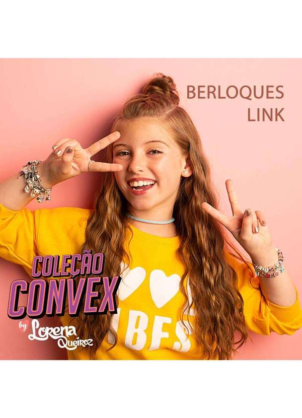 Convex - Pingente Aço Hit a Pizza My Heart 16.5mm Prata 2