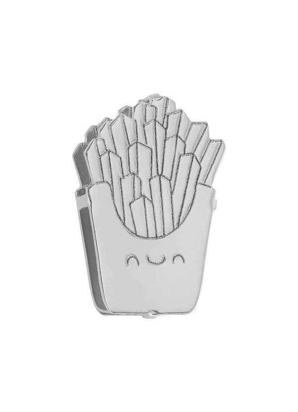 Convex - Pingente Aço Hit Batata Frita 16.5mm Prata