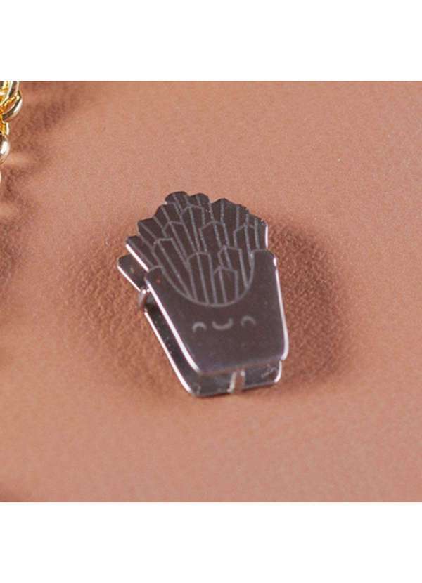 Convex - Pingente Aço Hit Batata Frita 16.5mm Prata 2