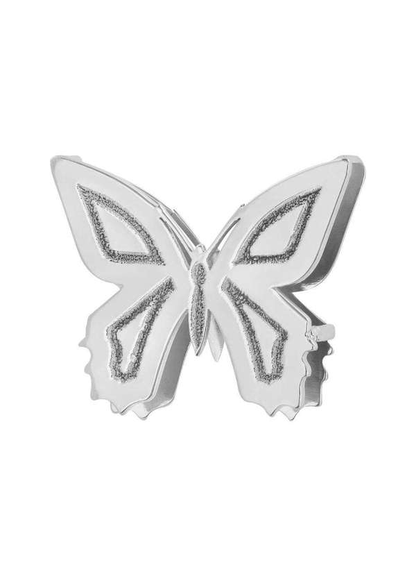 Convex - Pingente Aço Hit Borboleta 11.5mm Prata