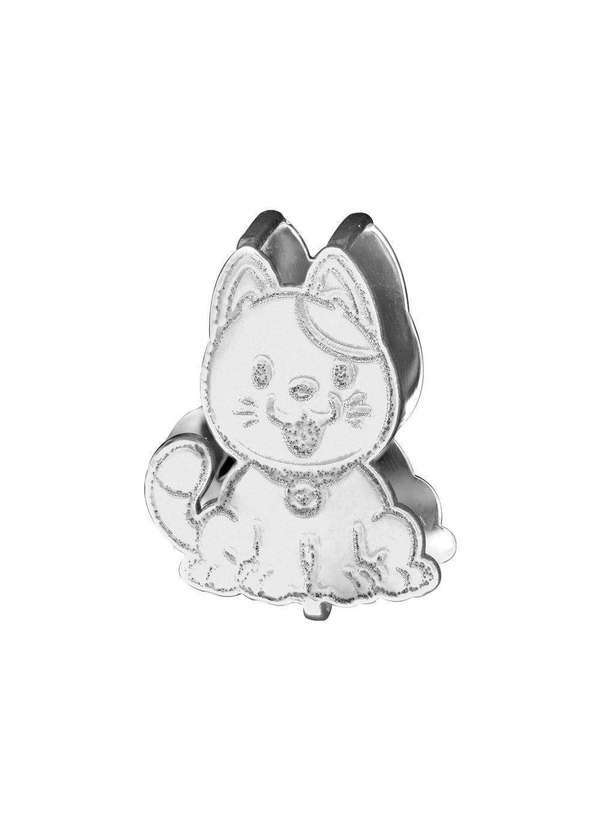 Convex - Pingente Aço Hit Gato 16.5x23mm Prata