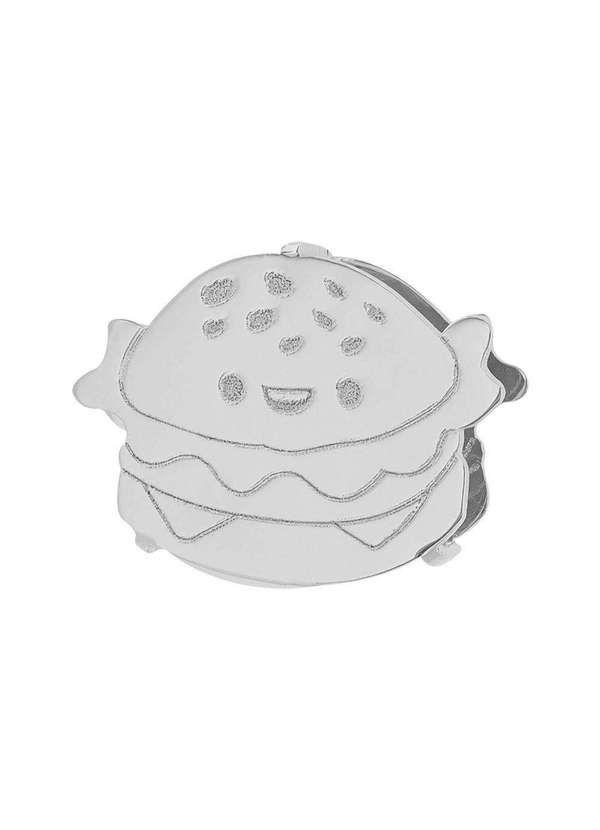 Convex - Pingente Aço Hit Hamburguer 16.5mm Prata