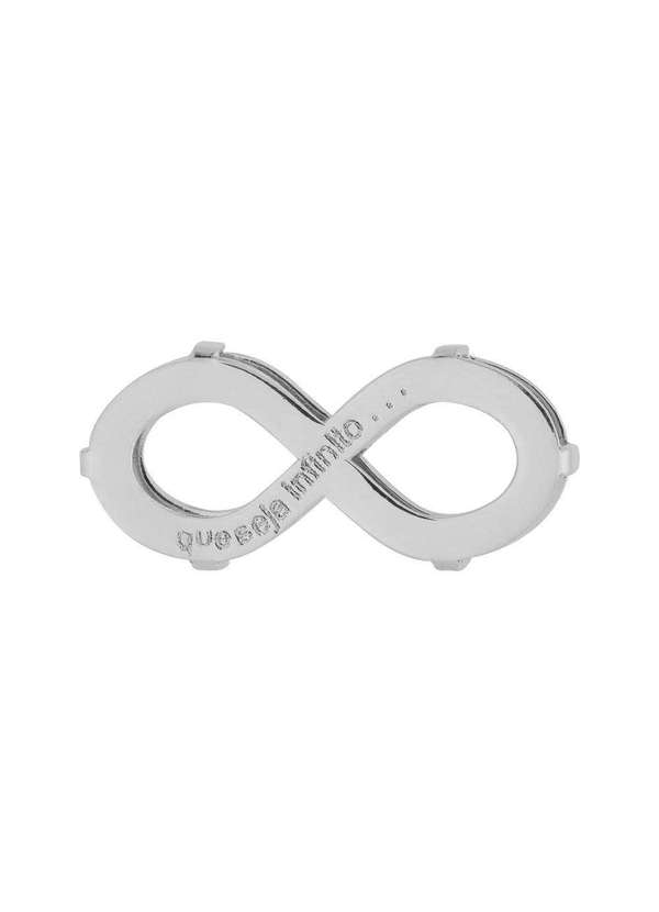 Convex - Pingente Aço Hit Infinito 11.5mm Prata