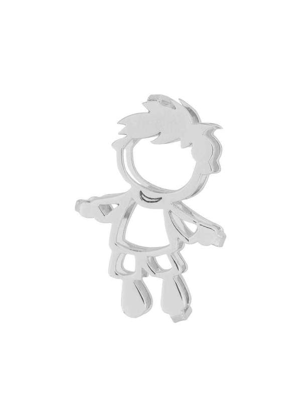 Convex - Pingente Aço Hit Menino 16.5mm Prata