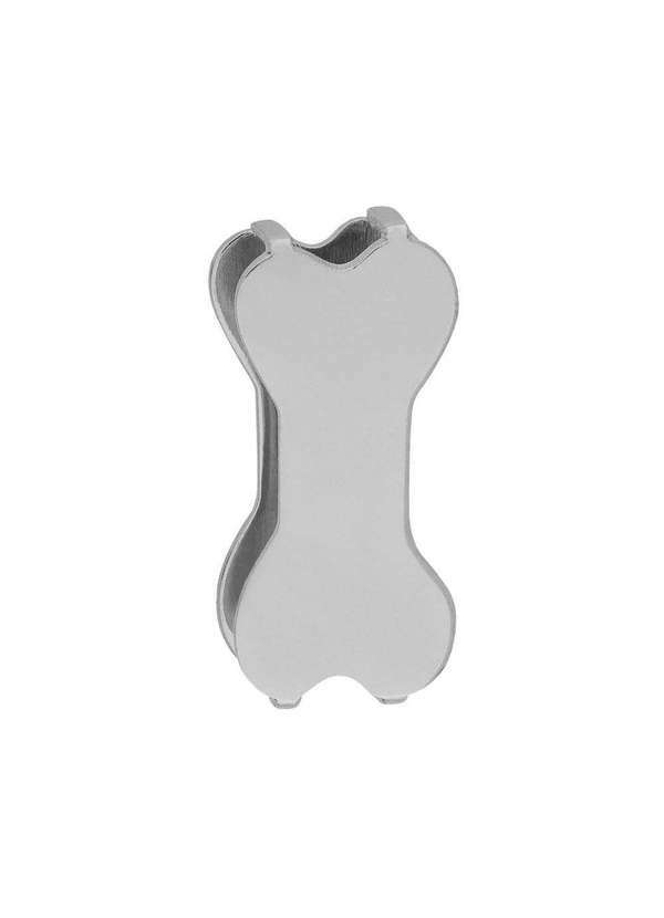 Convex - Pingente Aço Hit Osso 11.5mm Prata